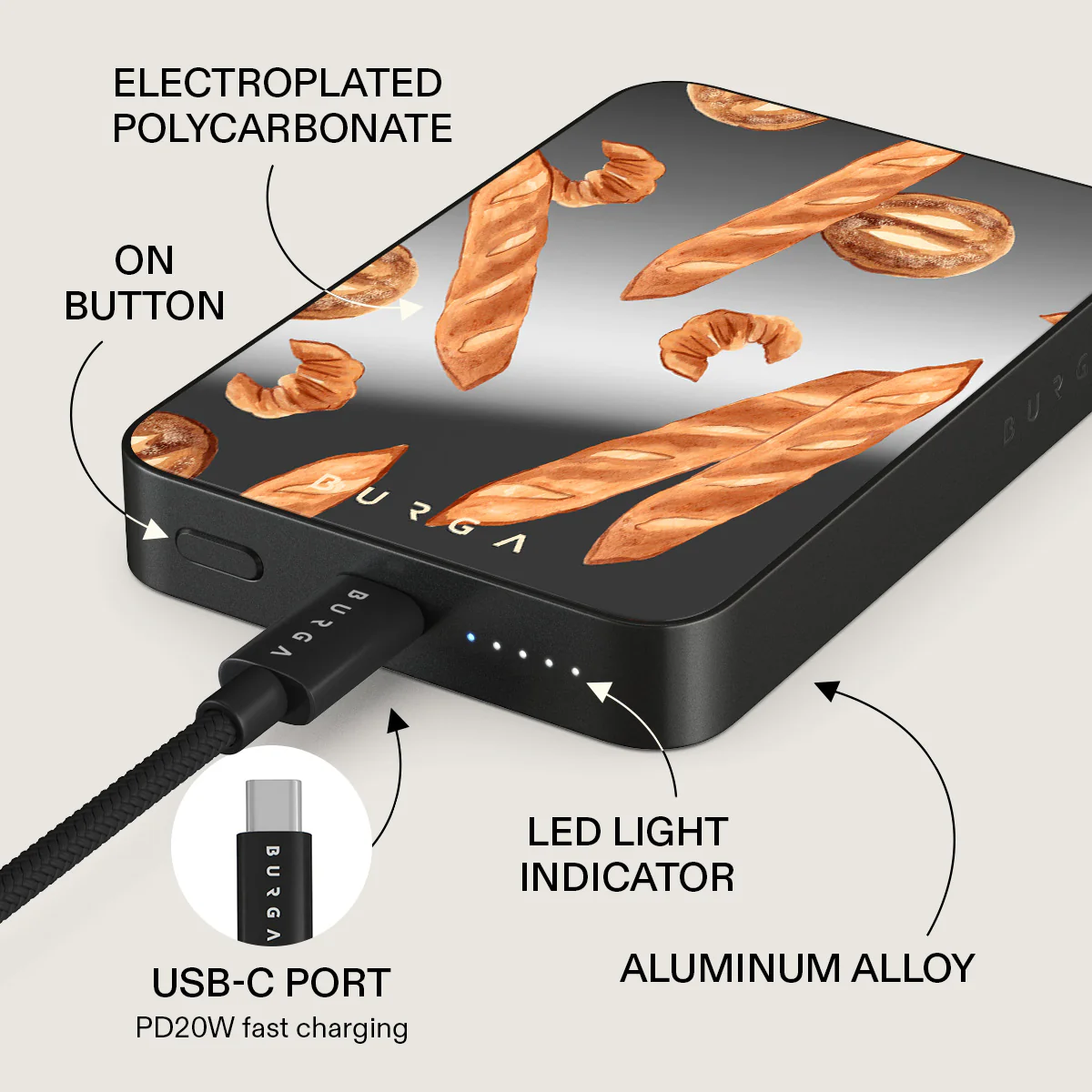 No Crumbs - Magnetic Power Bank - Image 65