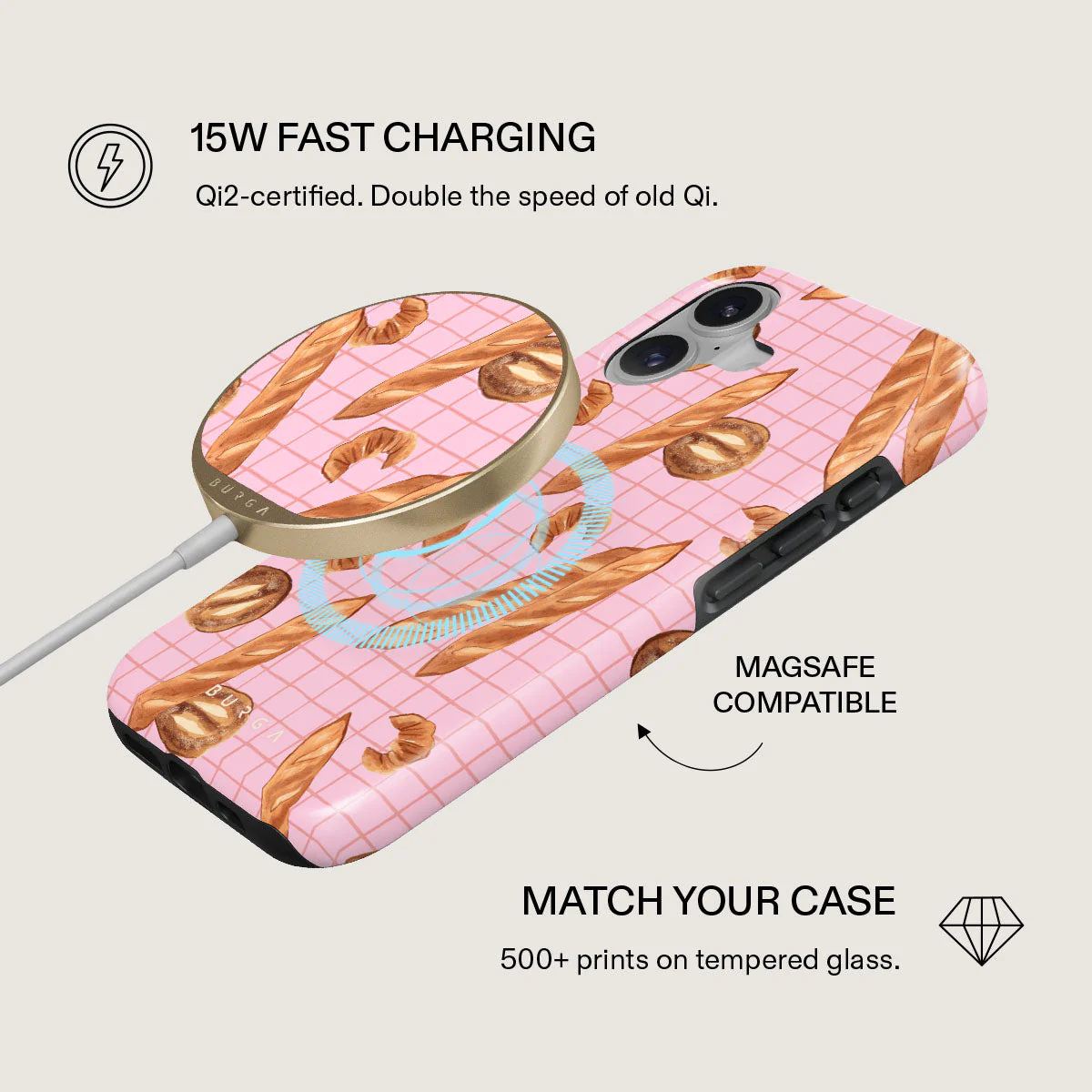 No Crumbs - Magnetic Wireless Charger - Image 2