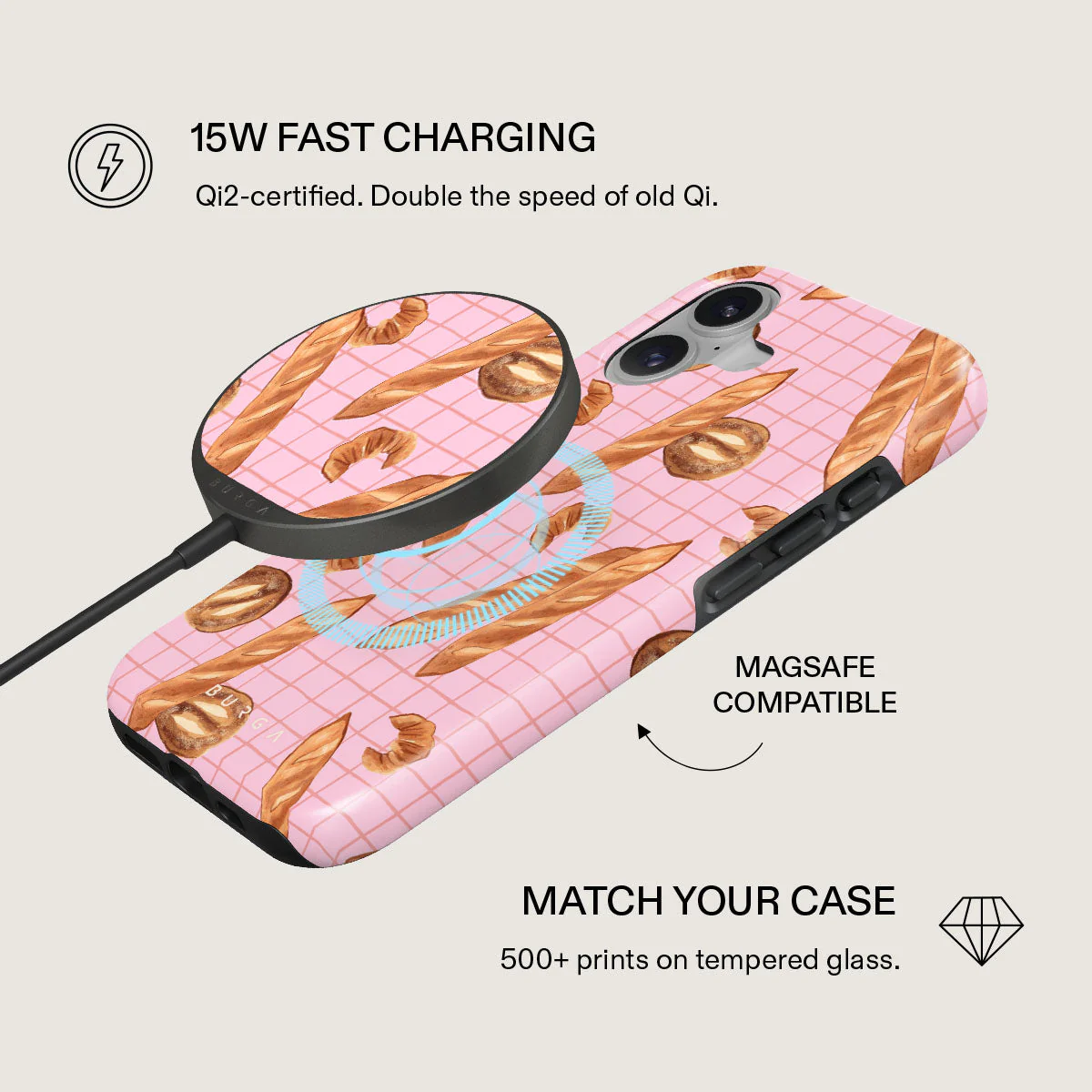No Crumbs - Magnetic Wireless Charger - Image 5