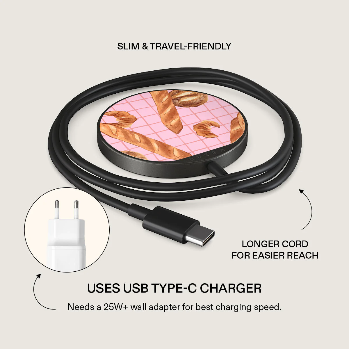 No Crumbs - Magnetic Wireless Charger - Image 6
