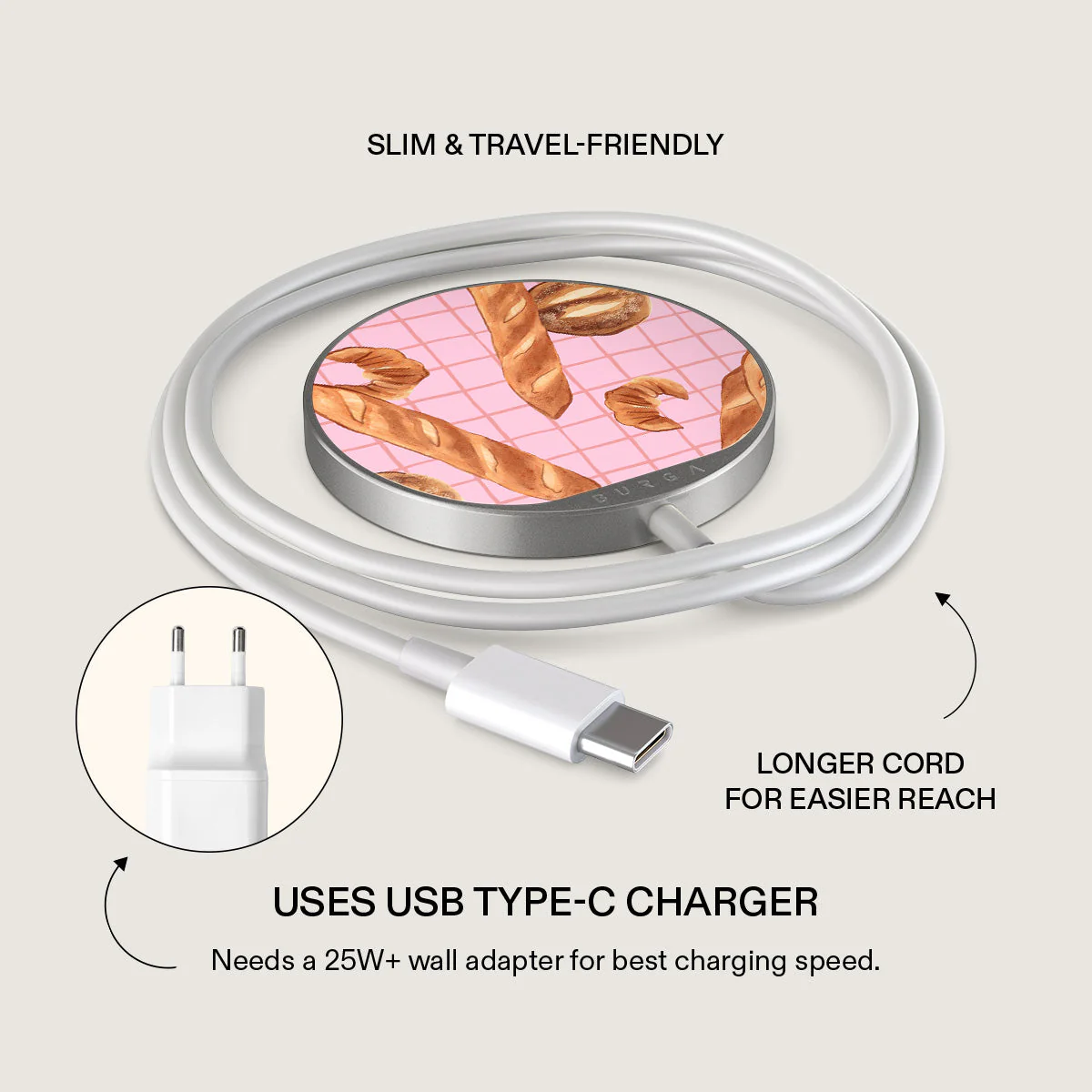 No Crumbs - Magnetic Wireless Charger - Image 9
