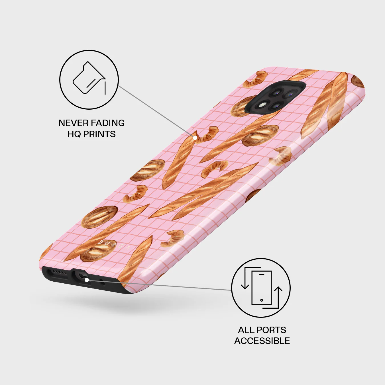 No Crumbs - Motorola Moto G Power 2021 Case - Image 3