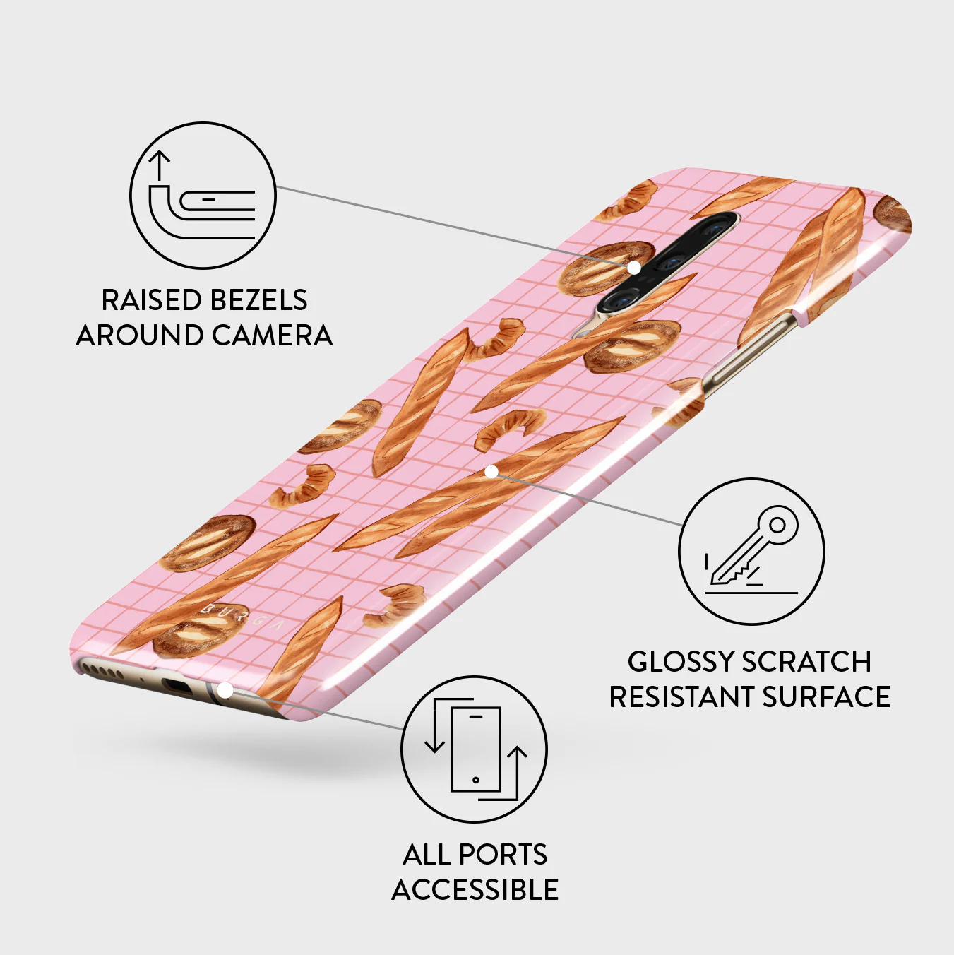 No Crumbs - OnePlus 7 Pro / 7T Pro Case - Image 3