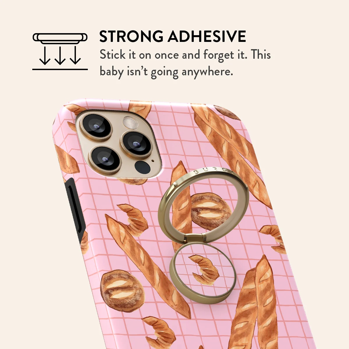 No Crumbs - Adhesive Ring Holder - Image 10