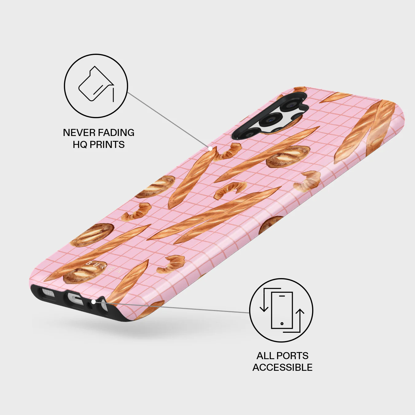 No Crumbs - Samsung Galaxy A13 4G Case - Image 3