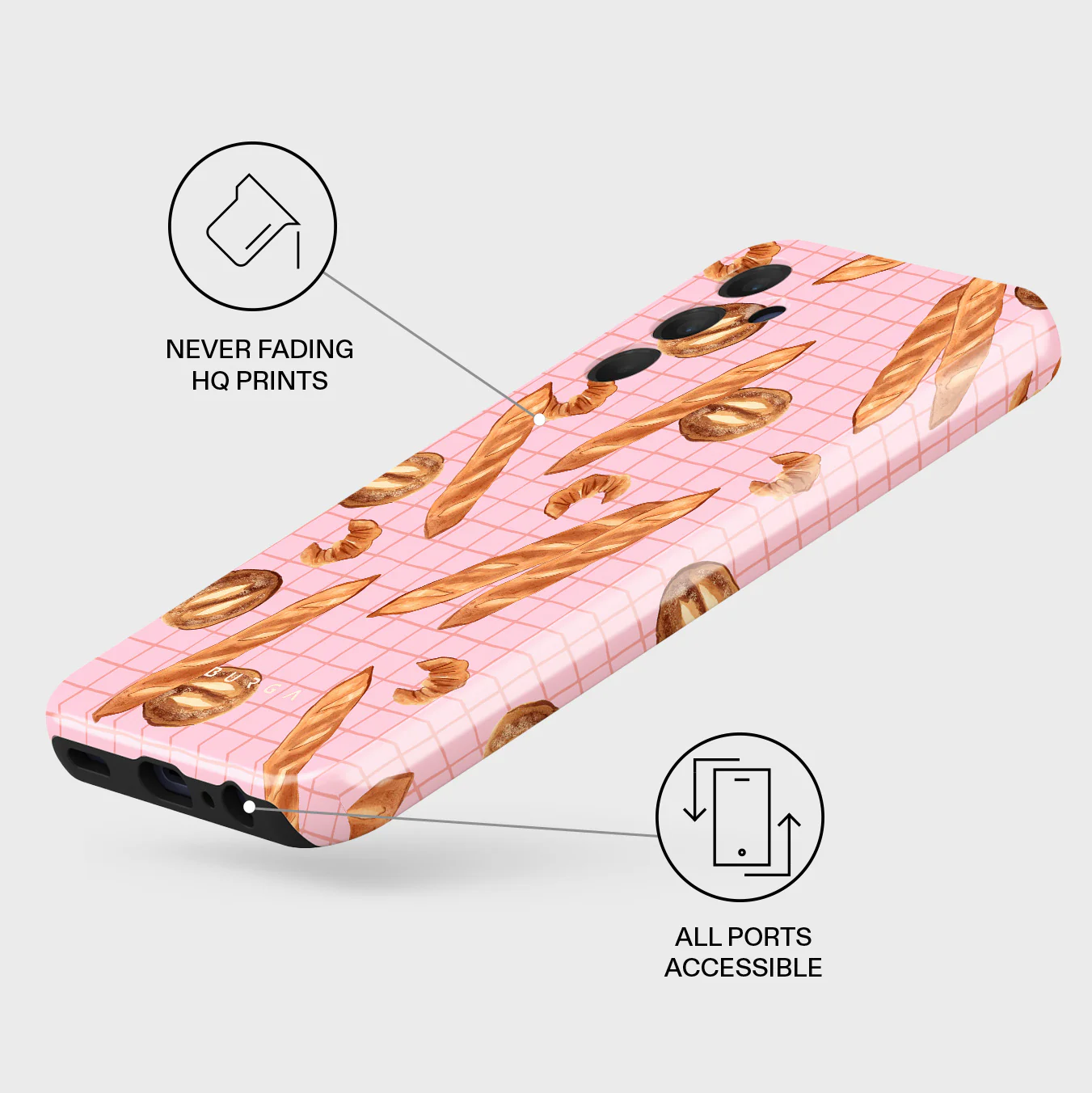 No Crumbs - Samsung Galaxy A15 4G / 5G Case - Image 3
