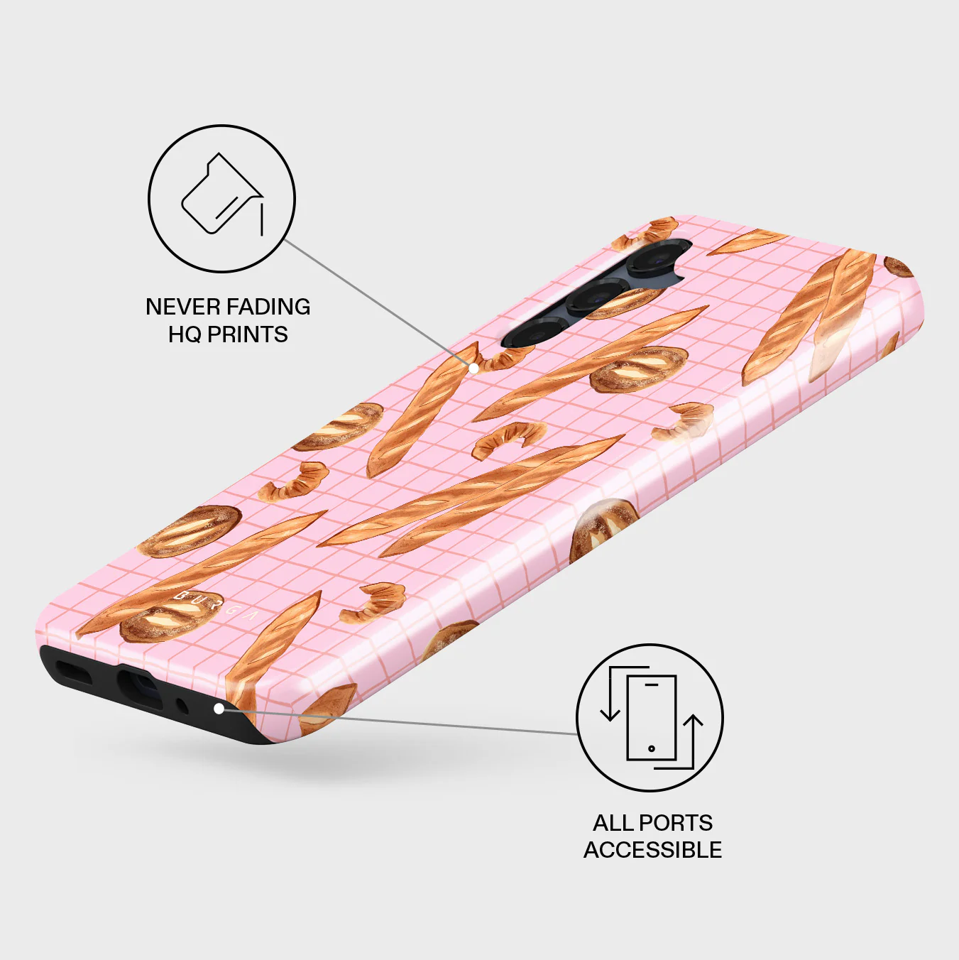 No Crumbs - Samsung Galaxy A16 Case - Image 3