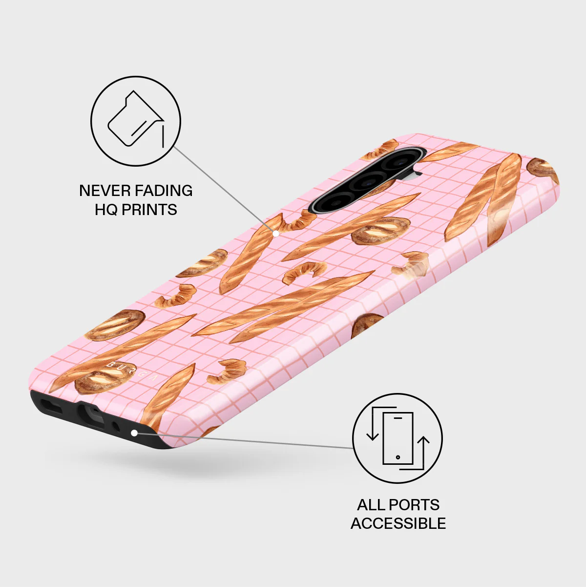 No Crumbs - Samsung Galaxy A17 Case - Image 3