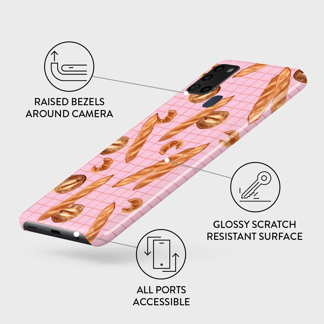 No Crumbs - Samsung Galaxy A21s 4G Case - Image 3
