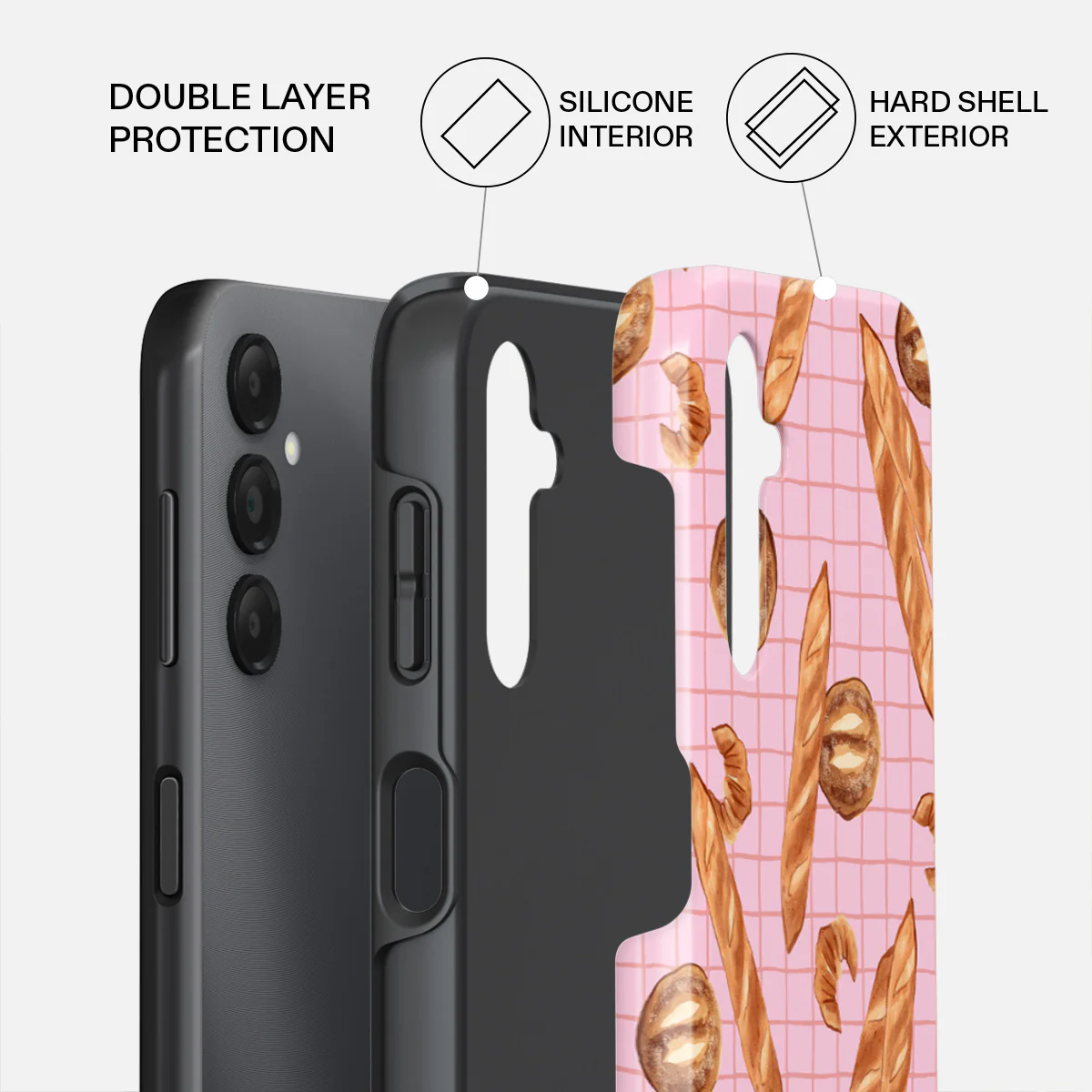 No Crumbs - Samsung Galaxy A25 Case - Image 2