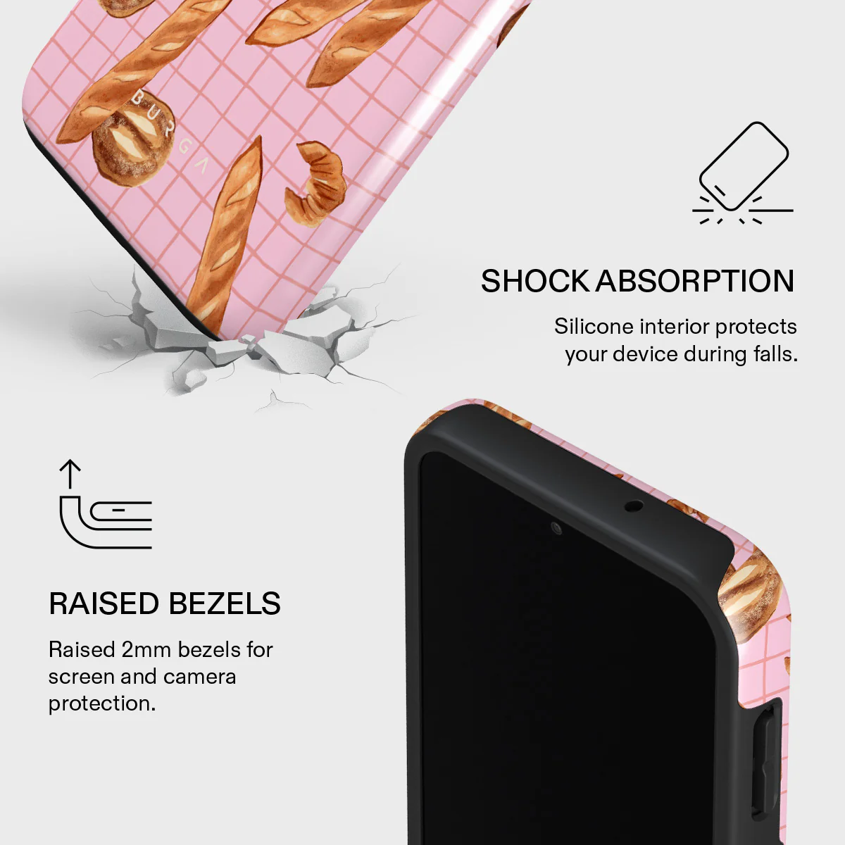 No Crumbs - Samsung Galaxy A25 Case - Image 4