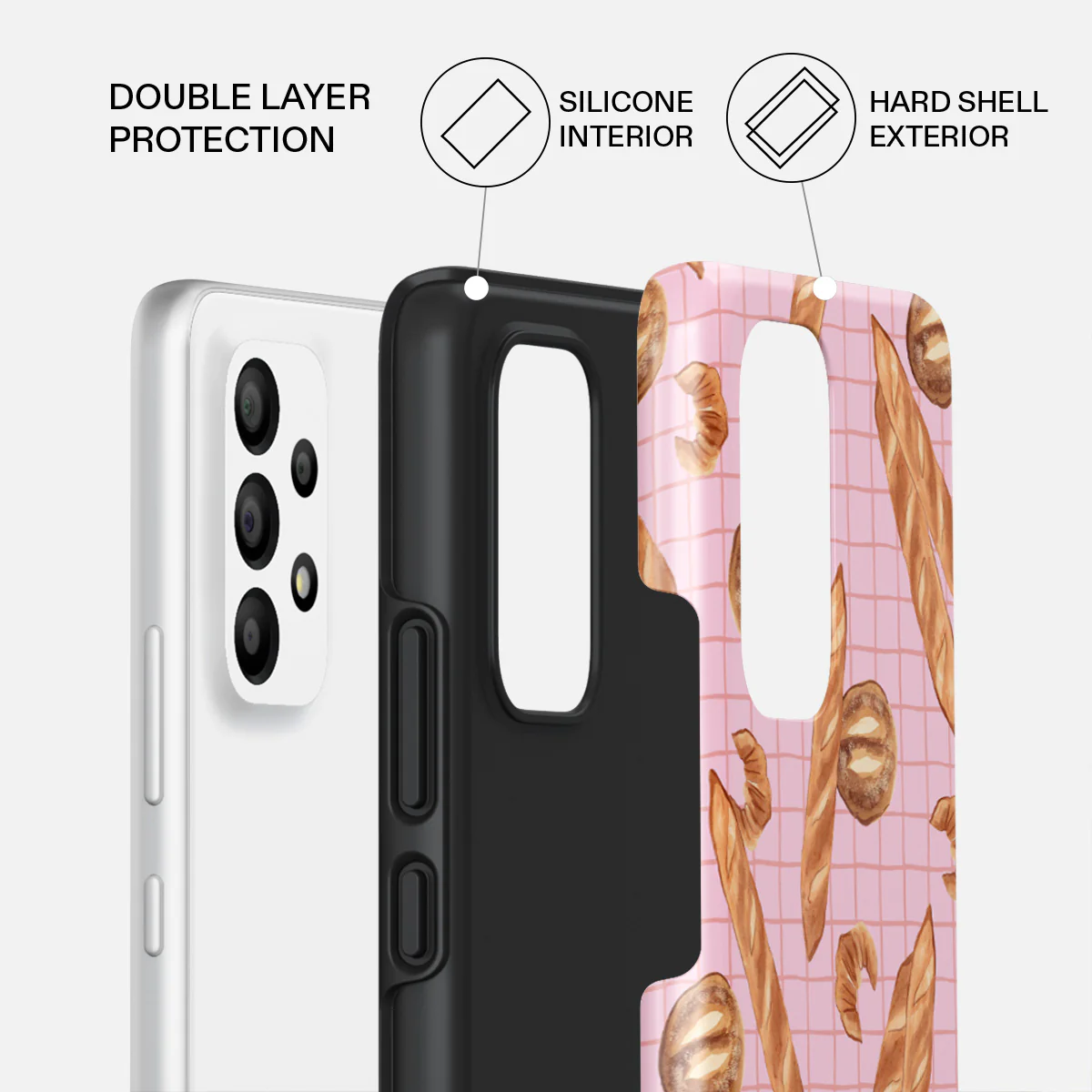 No Crumbs - Samsung Galaxy A33 Case - Image 2