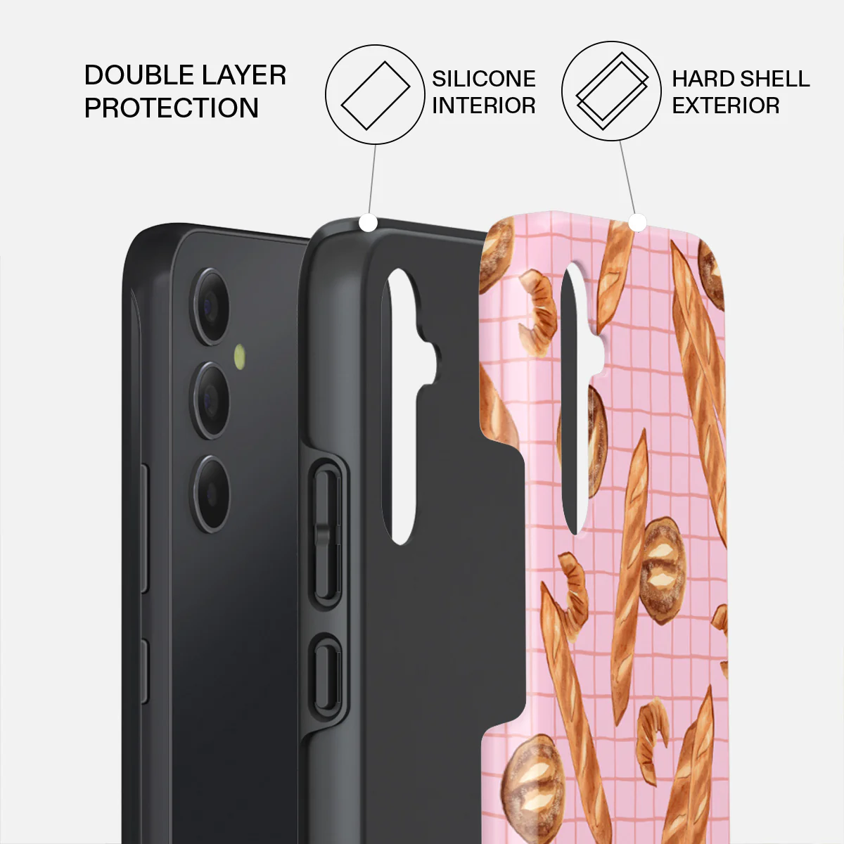 No Crumbs - Samsung Galaxy A34 Case - Image 2