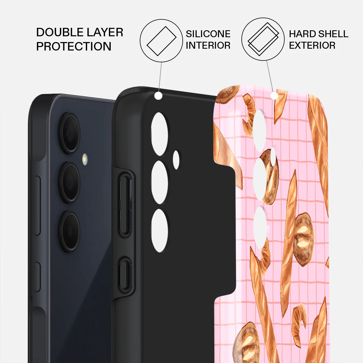 No Crumbs - Samsung Galaxy A35 Case - Image 2