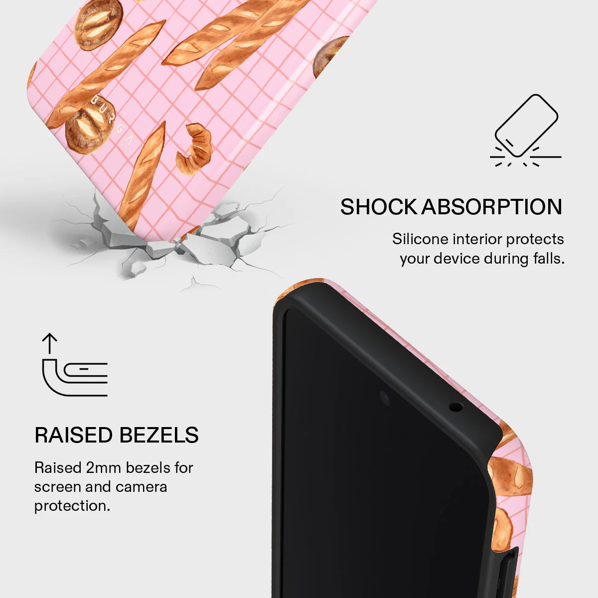 No Crumbs - Samsung Galaxy A35 Case - Image 4