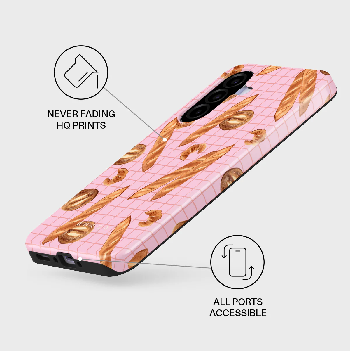 No Crumbs - Samsung Galaxy A37 5G Case - Image 3