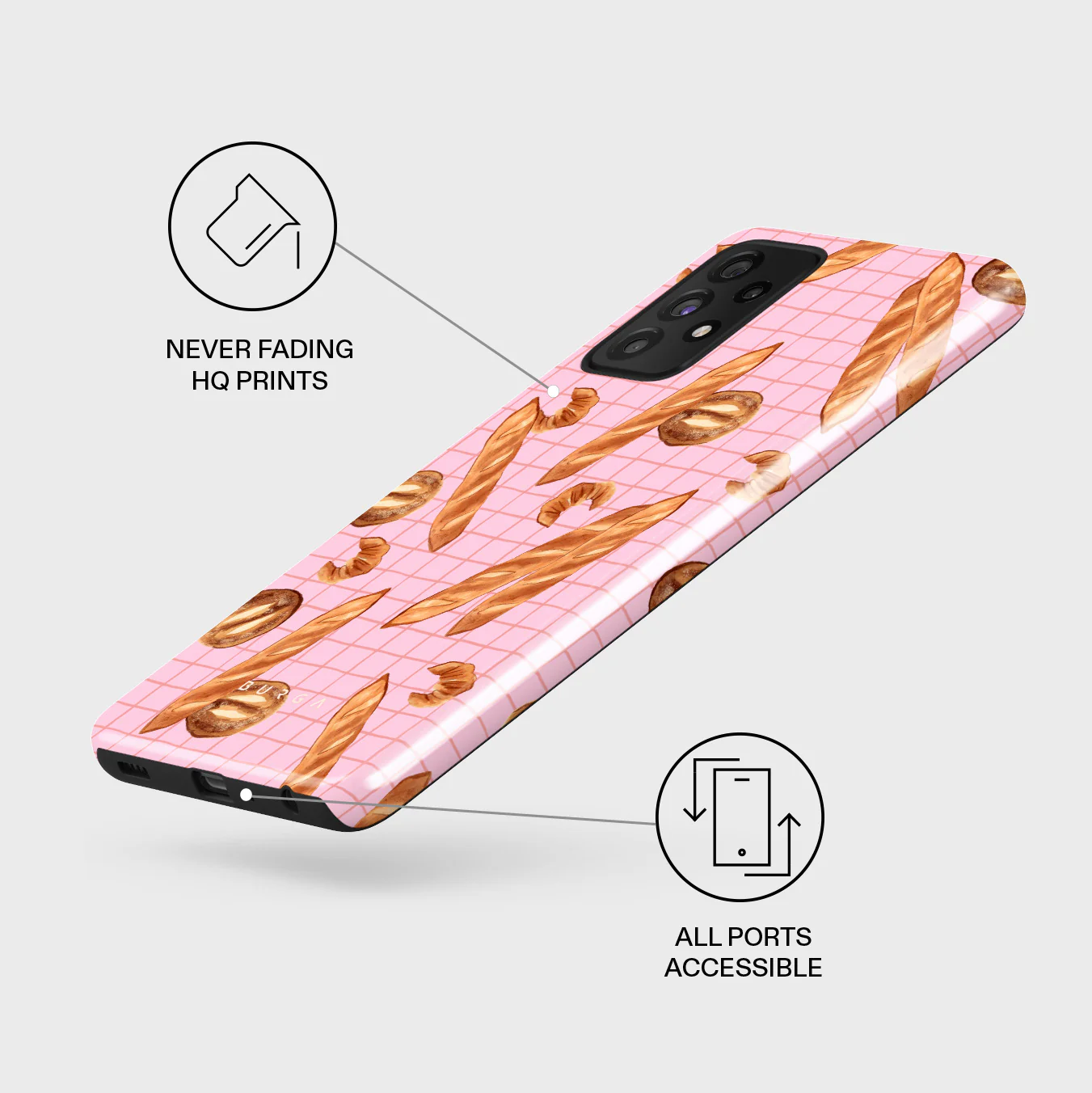 No Crumbs - Samsung Galaxy A52 / A52S 4G / 5G Case - Image 3