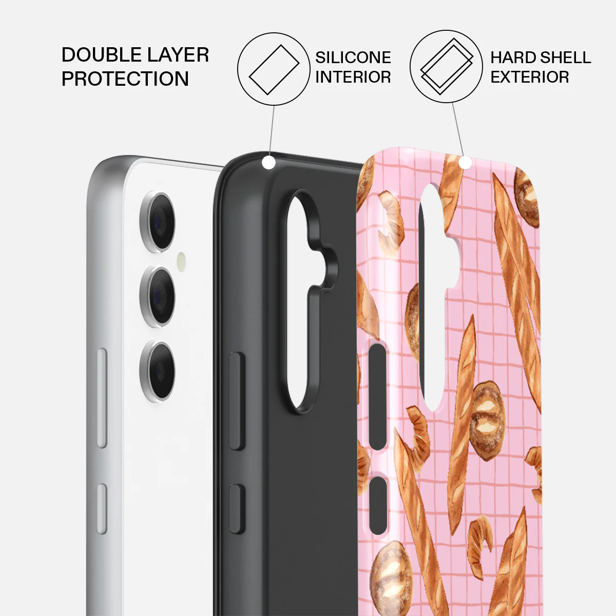No Crumbs - Samsung Galaxy A54 Case - Image 2