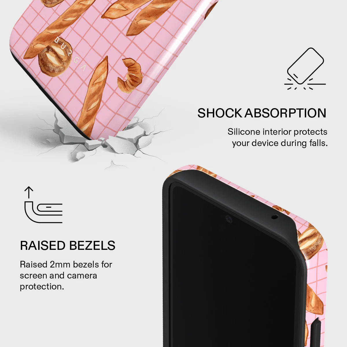 No Crumbs - Samsung Galaxy A54 Case - Image 4