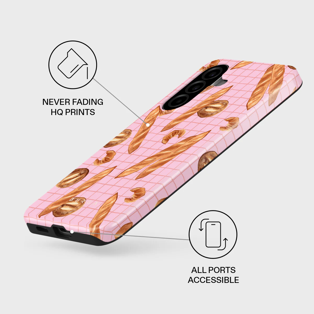 No Crumbs - Samsung Galaxy A57 5G Case - Image 3