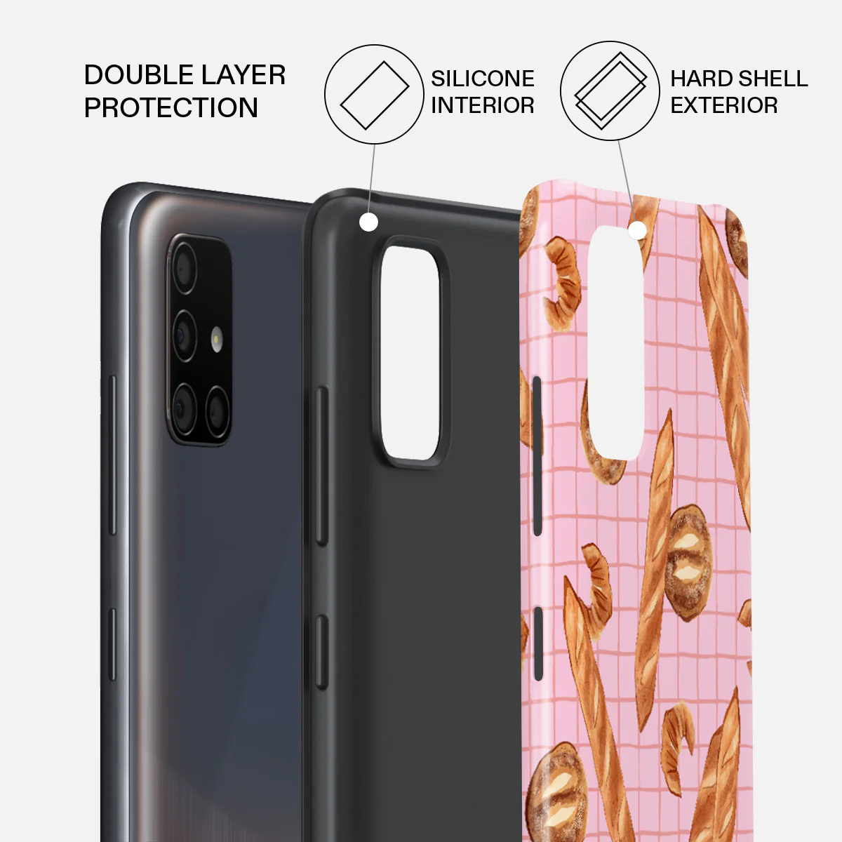 No Crumbs - Samsung Galaxy A71 4G Case - Image 2