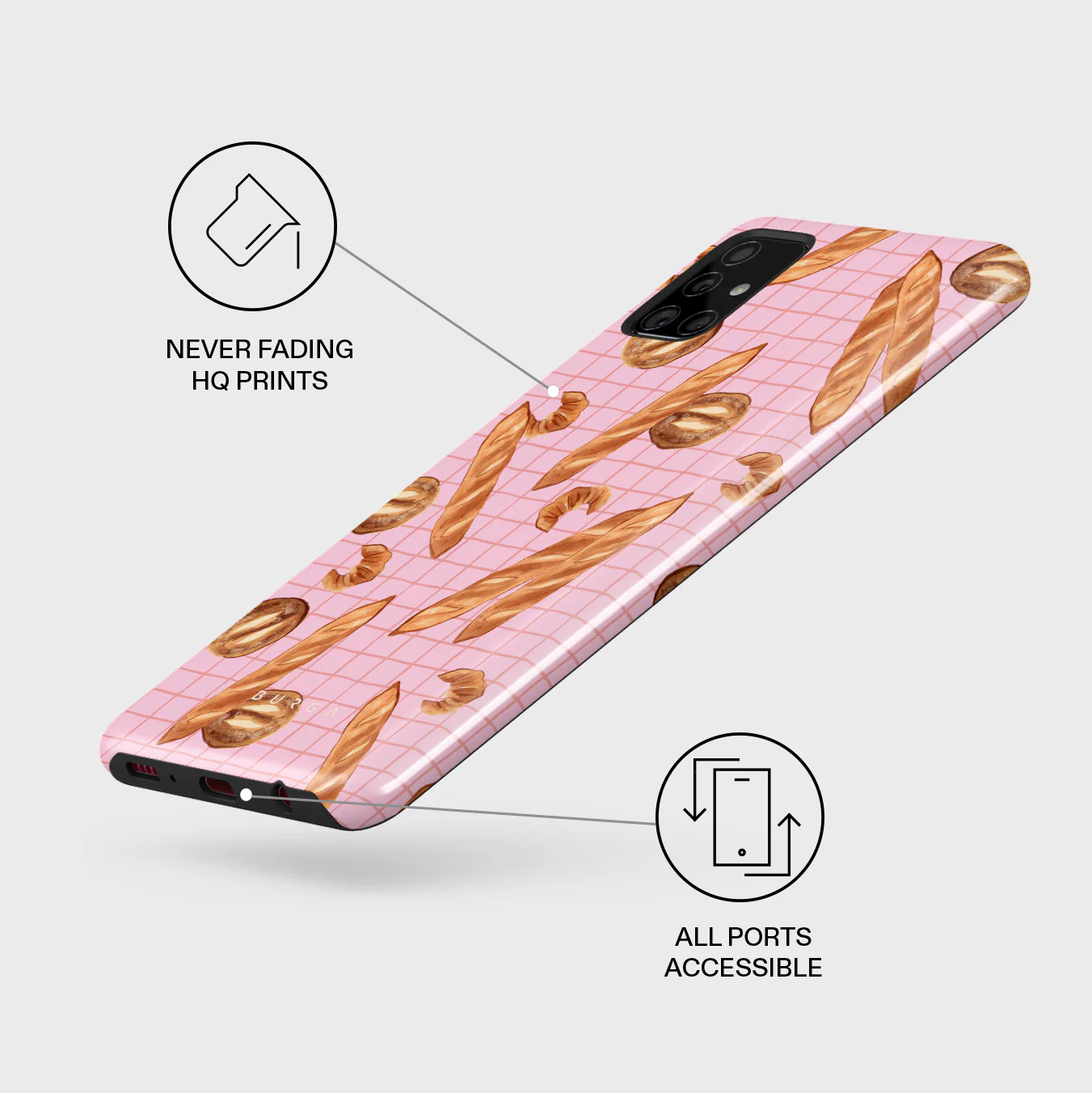 No Crumbs - Samsung Galaxy A71 4G Case - Image 3