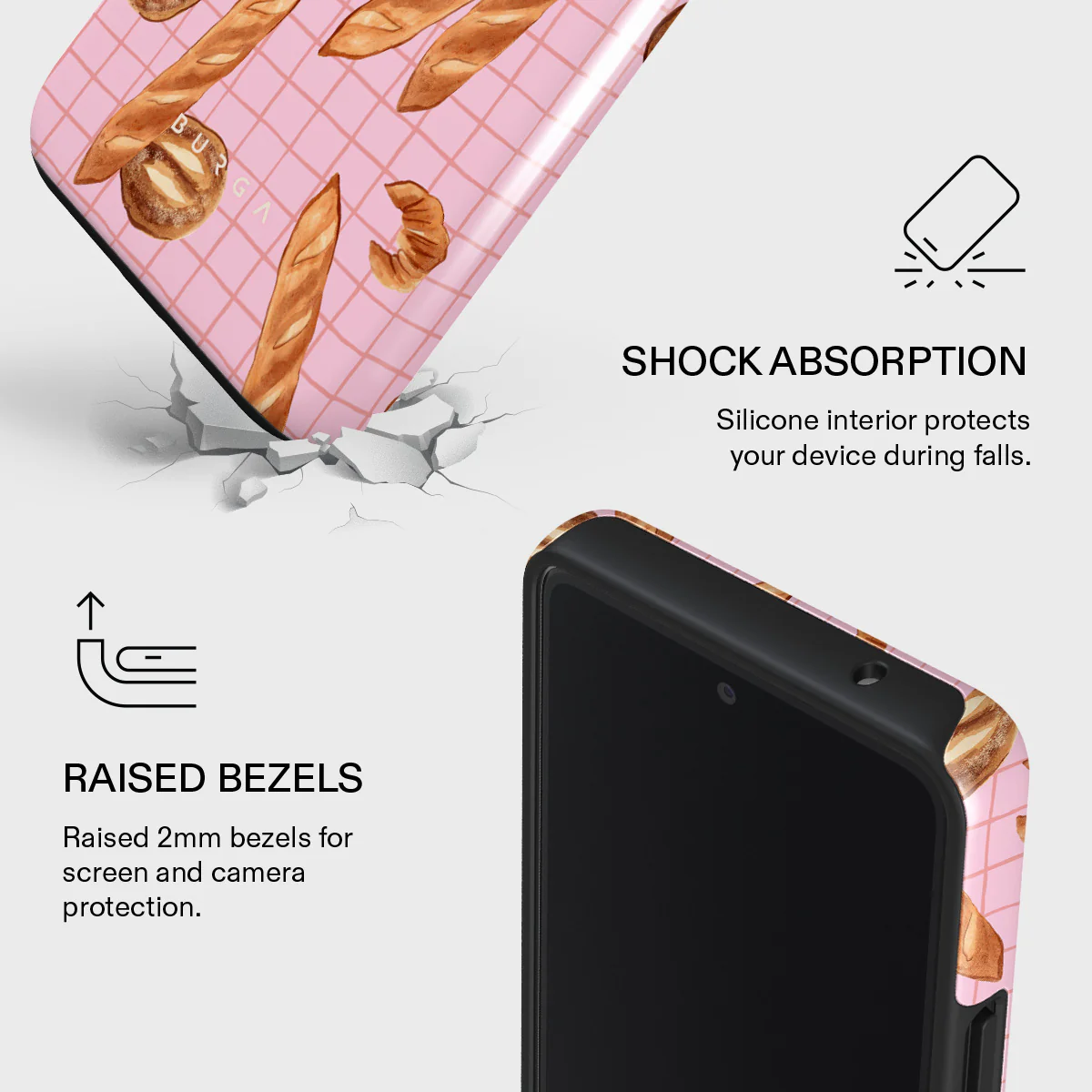 No Crumbs - Samsung Galaxy A73 Case - Image 4