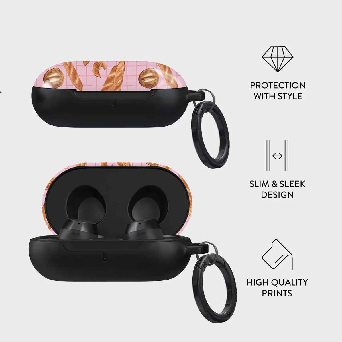 No Crumbs - Samsung Galaxy Buds Plus Case - Image 4
