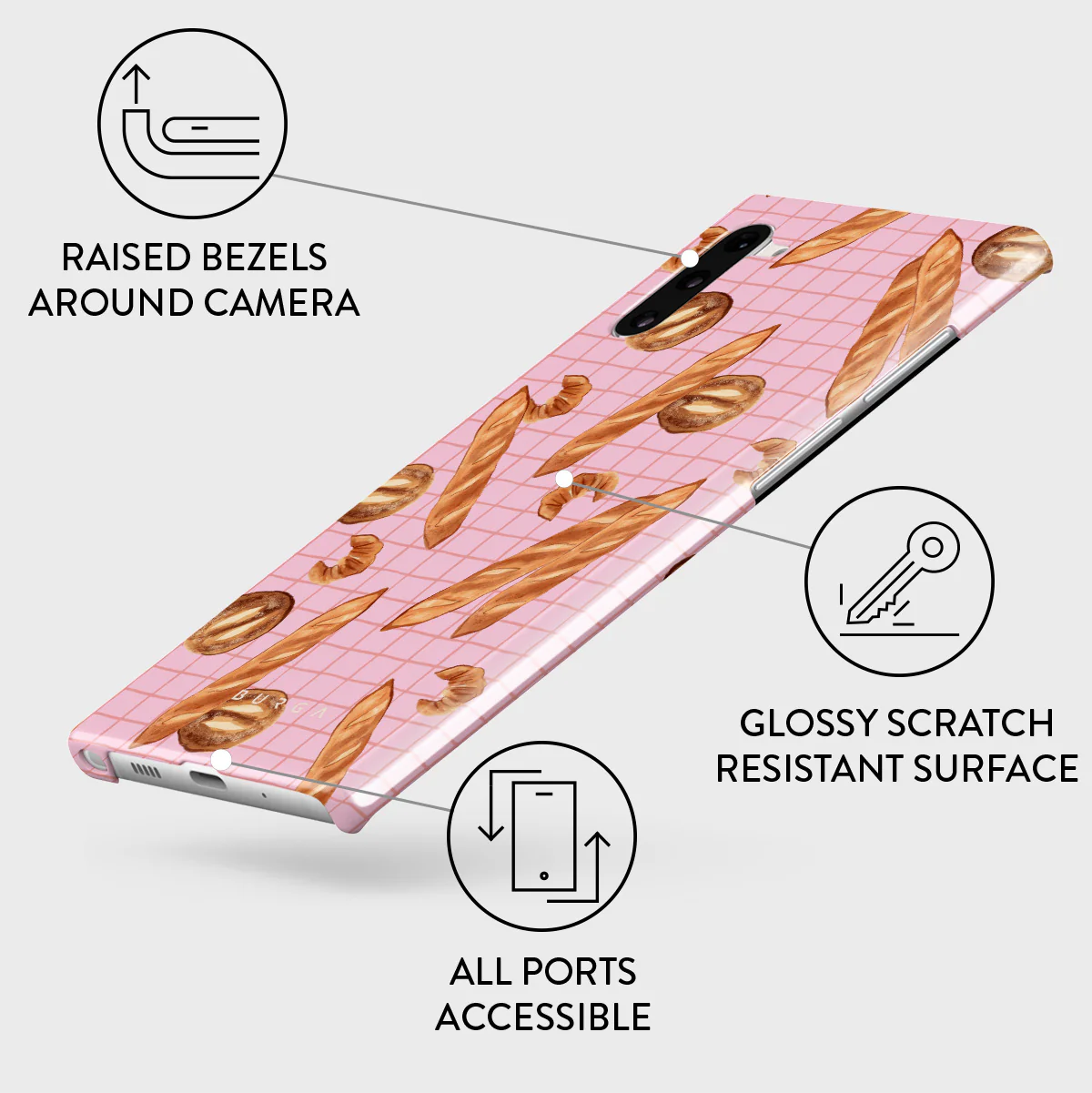 No Crumbs - Samsung Galaxy Note 10 Case - Image 3