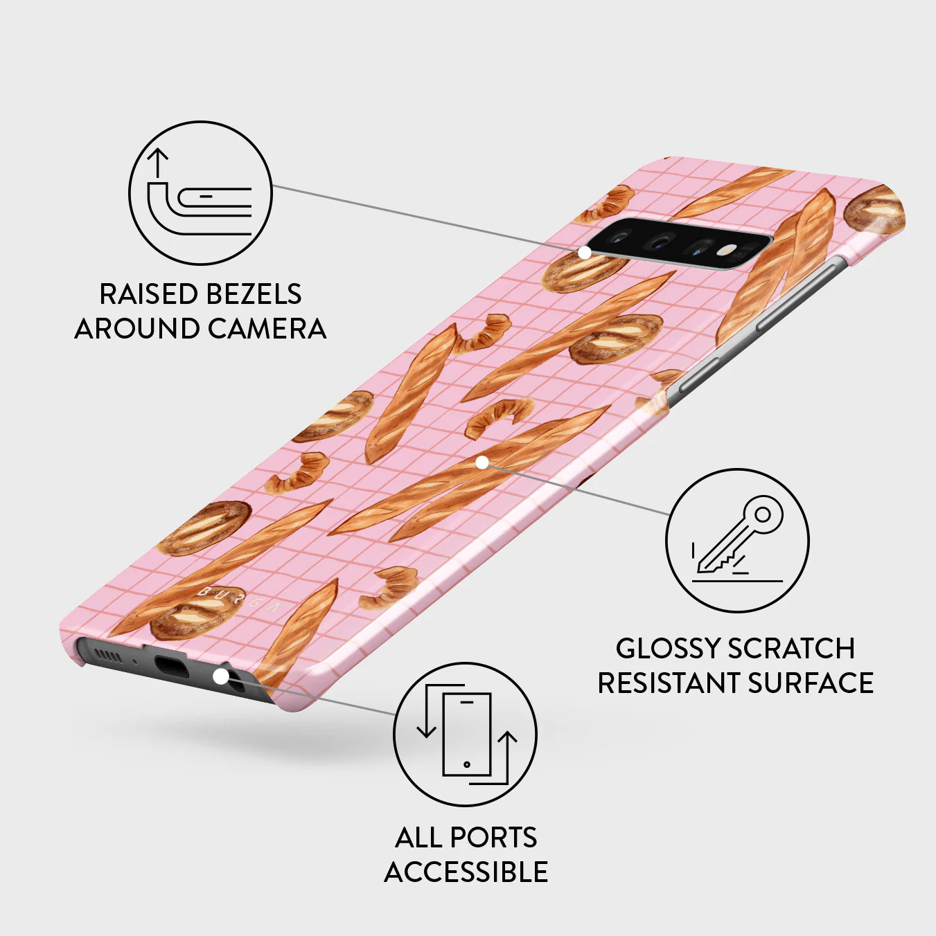 No Crumbs - Samsung Galaxy S10 Plus Case - Image 3