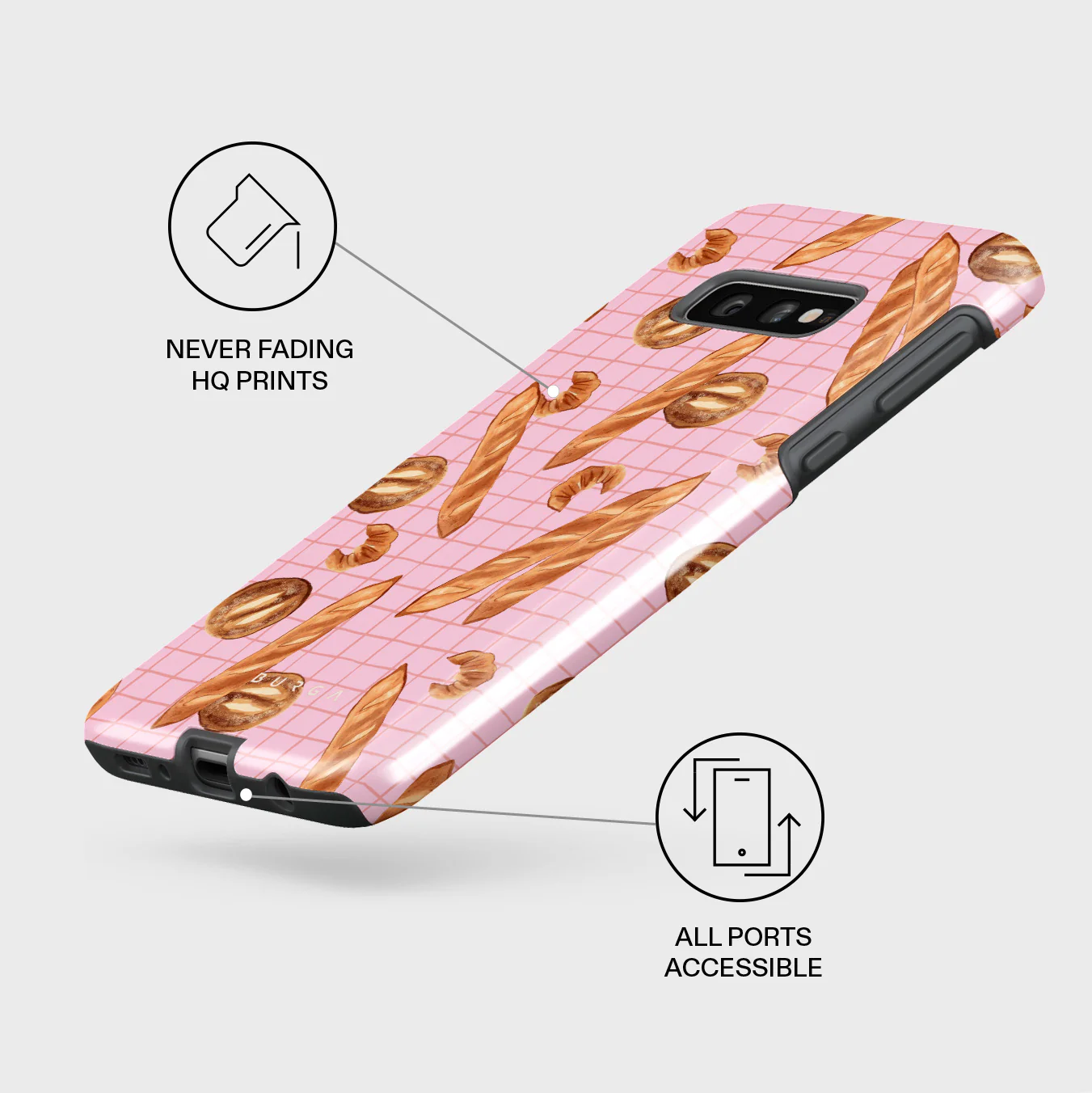 No Crumbs - Samsung Galaxy S10E Case - Image 3