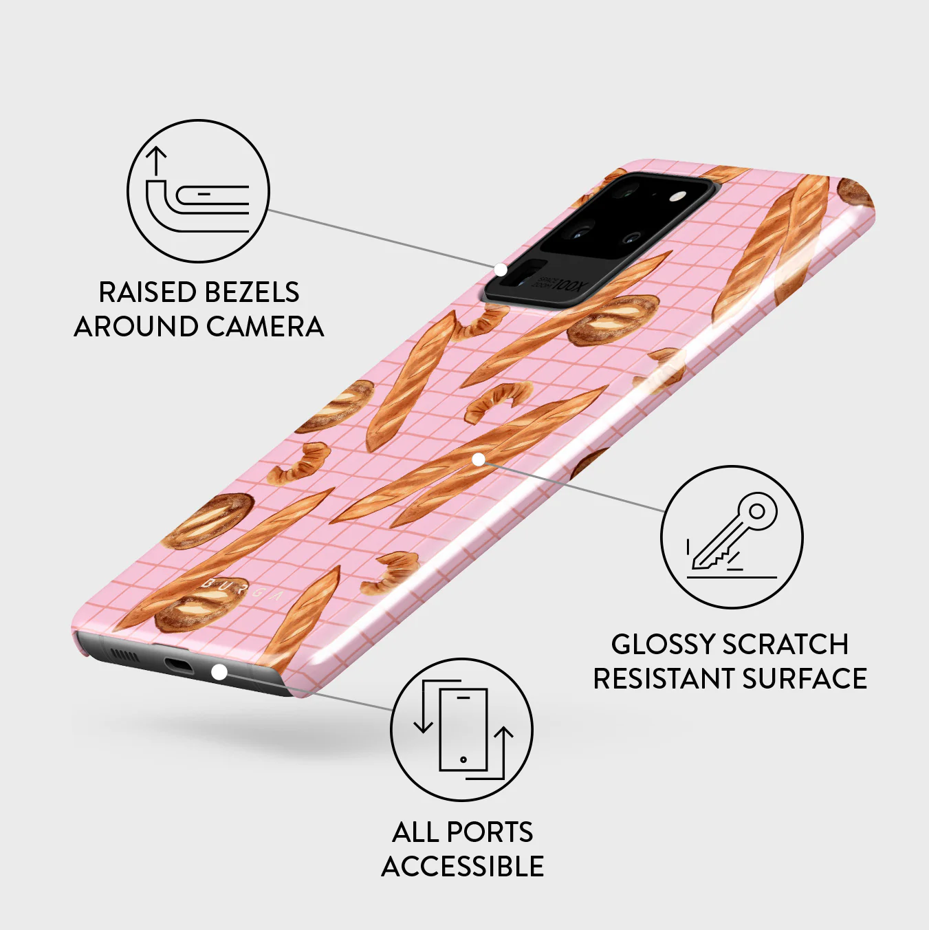 No Crumbs - Samsung Galaxy S20 Ultra 4G / 5G Case - Image 3