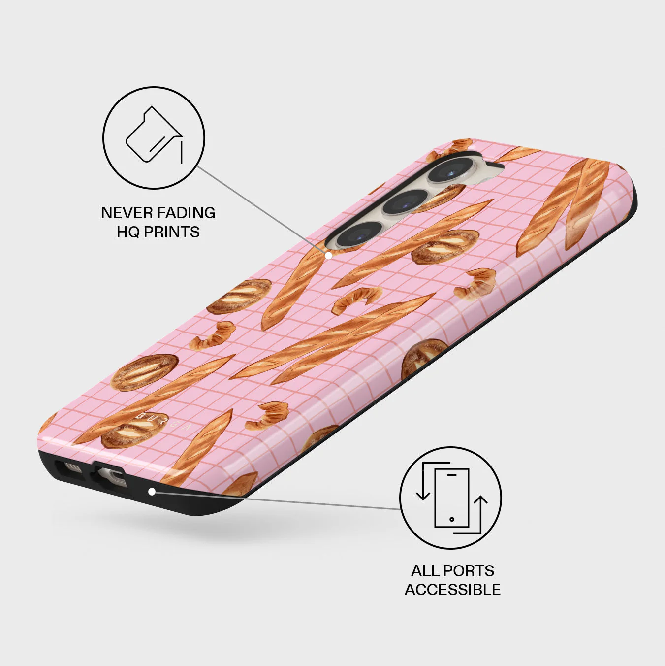No Crumbs - Samsung Galaxy S23 Plus Case - Image 3