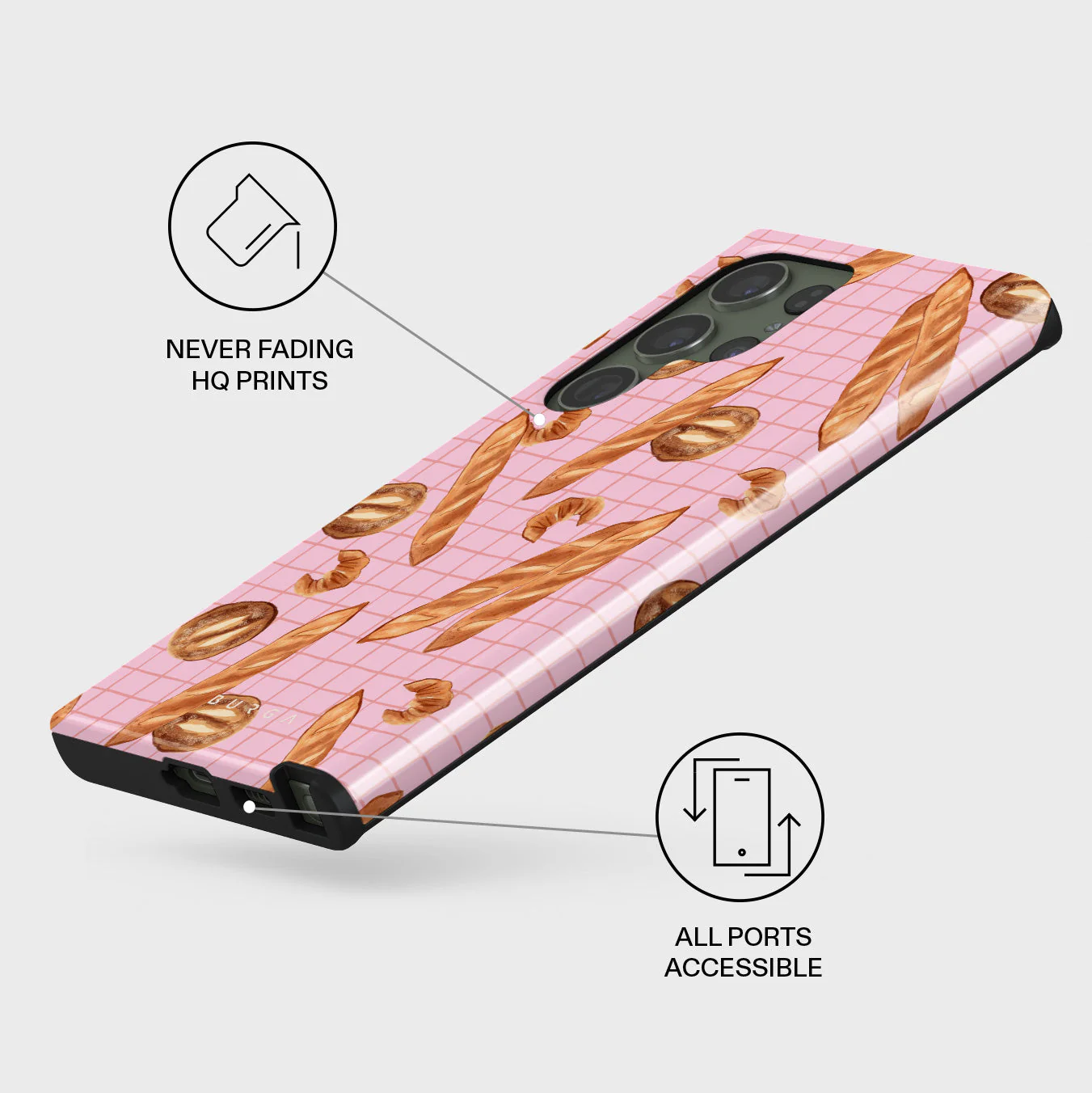 No Crumbs - Samsung Galaxy S23 Ultra Case - Image 3