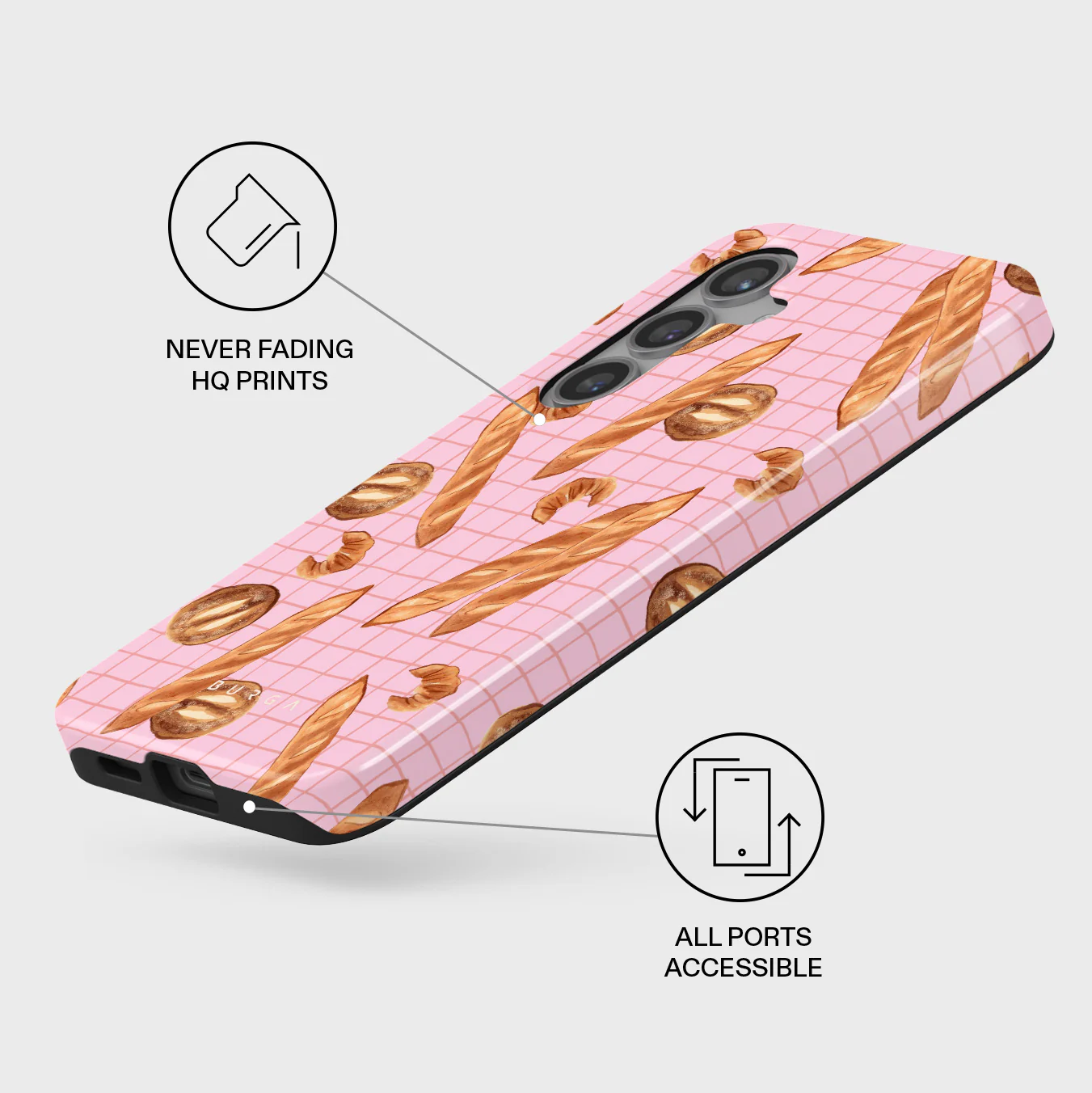 No Crumbs - Samsung Galaxy S24 FE Case - Image 3