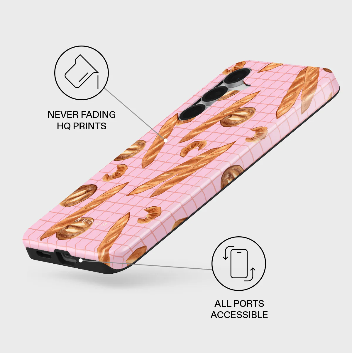 No Crumbs - Samsung Galaxy S25 FE Case - Image 3