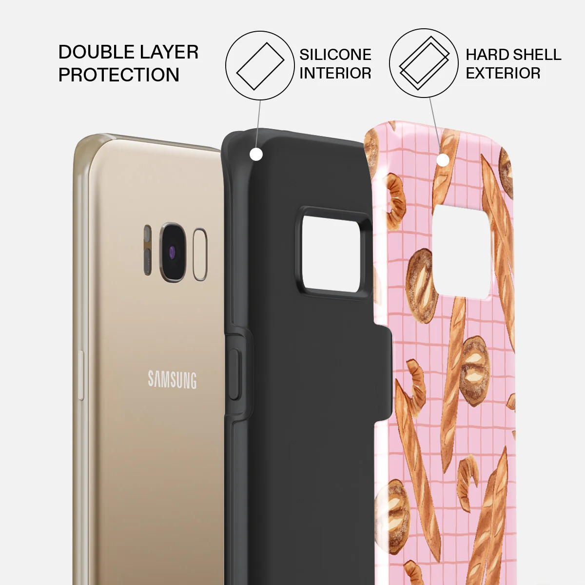 No Crumbs - Samsung Galaxy S8 Case - Image 6