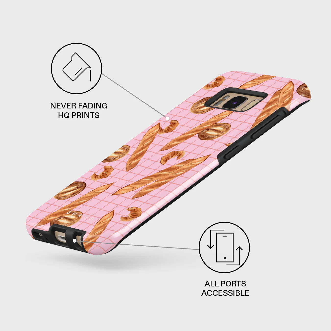 No Crumbs - Samsung Galaxy S8 Case - Image 7