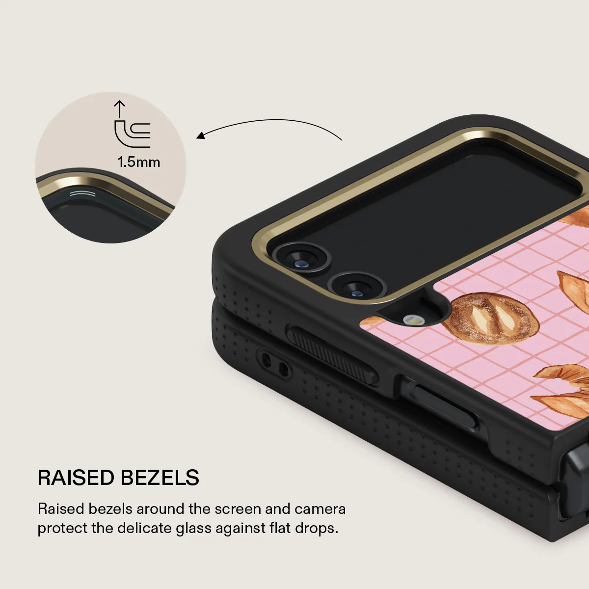 No Crumbs - Samsung Galaxy Z Flip 4 Case - Image 17