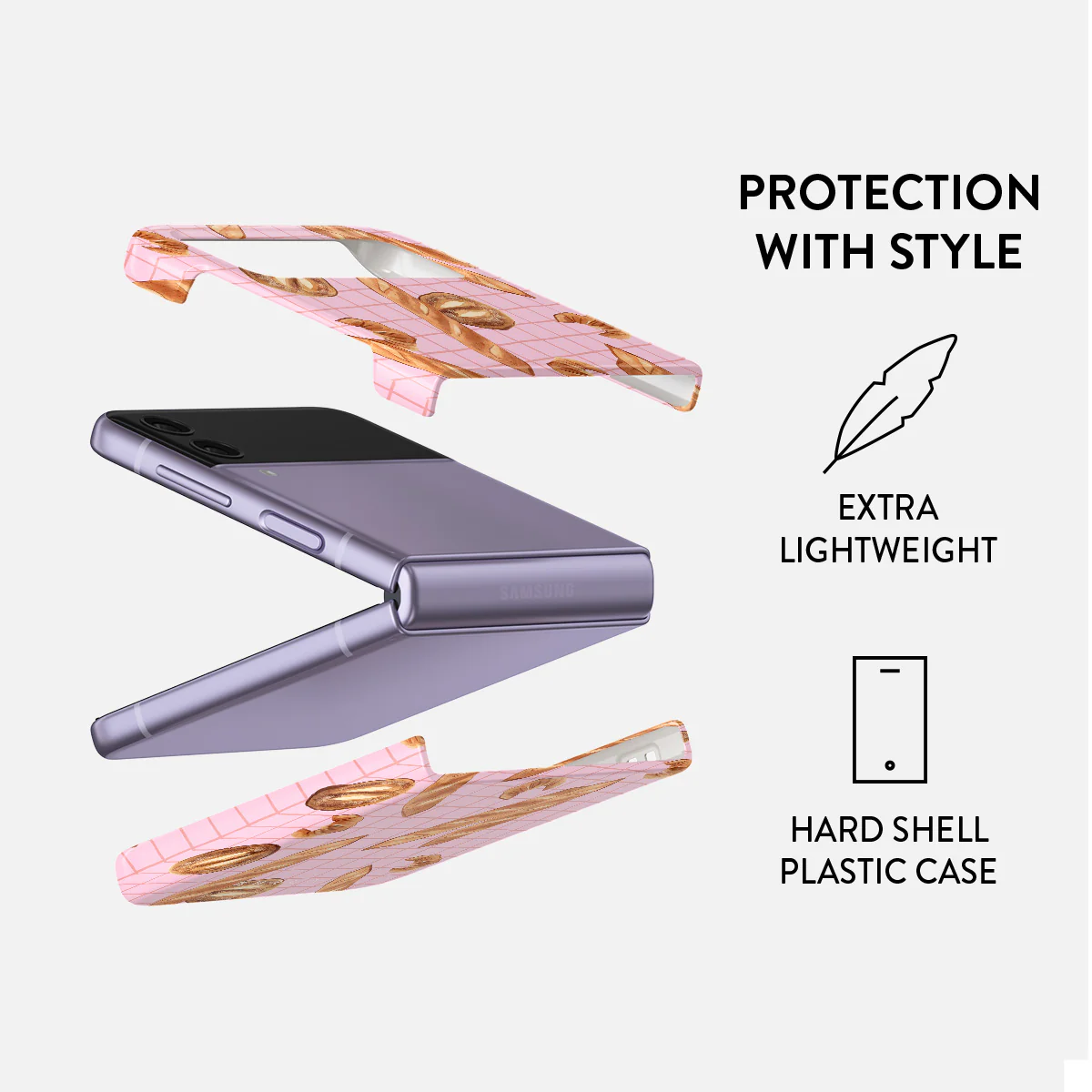 No Crumbs - Samsung Galaxy Z Flip 4 Case - Image 2