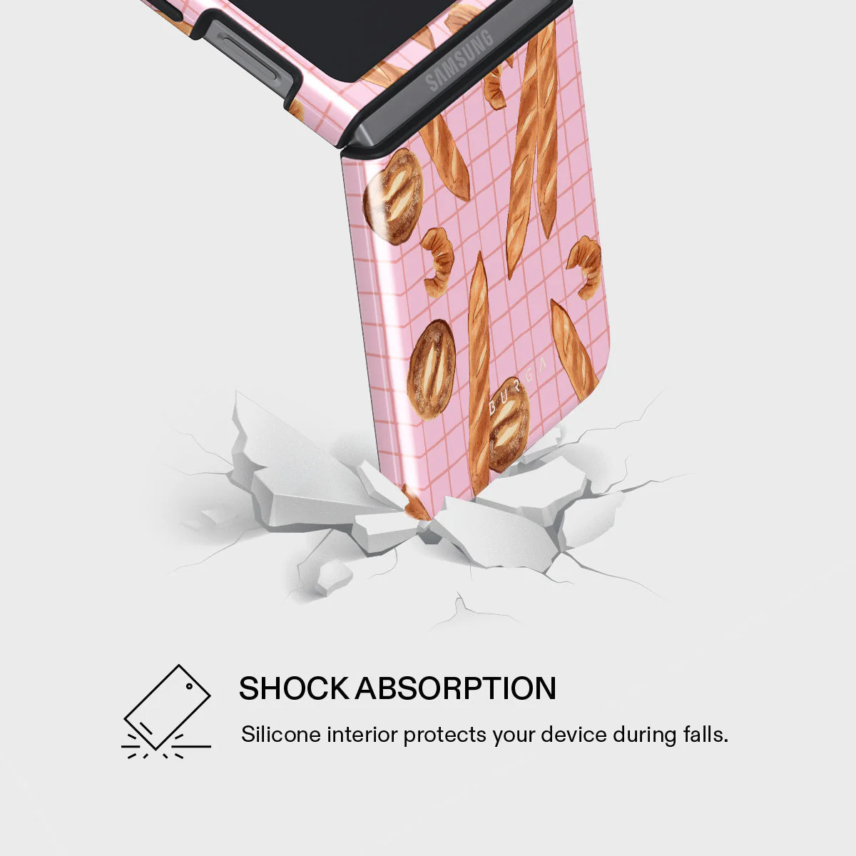 No Crumbs - Samsung Galaxy Z Flip 5 Case - Image 4