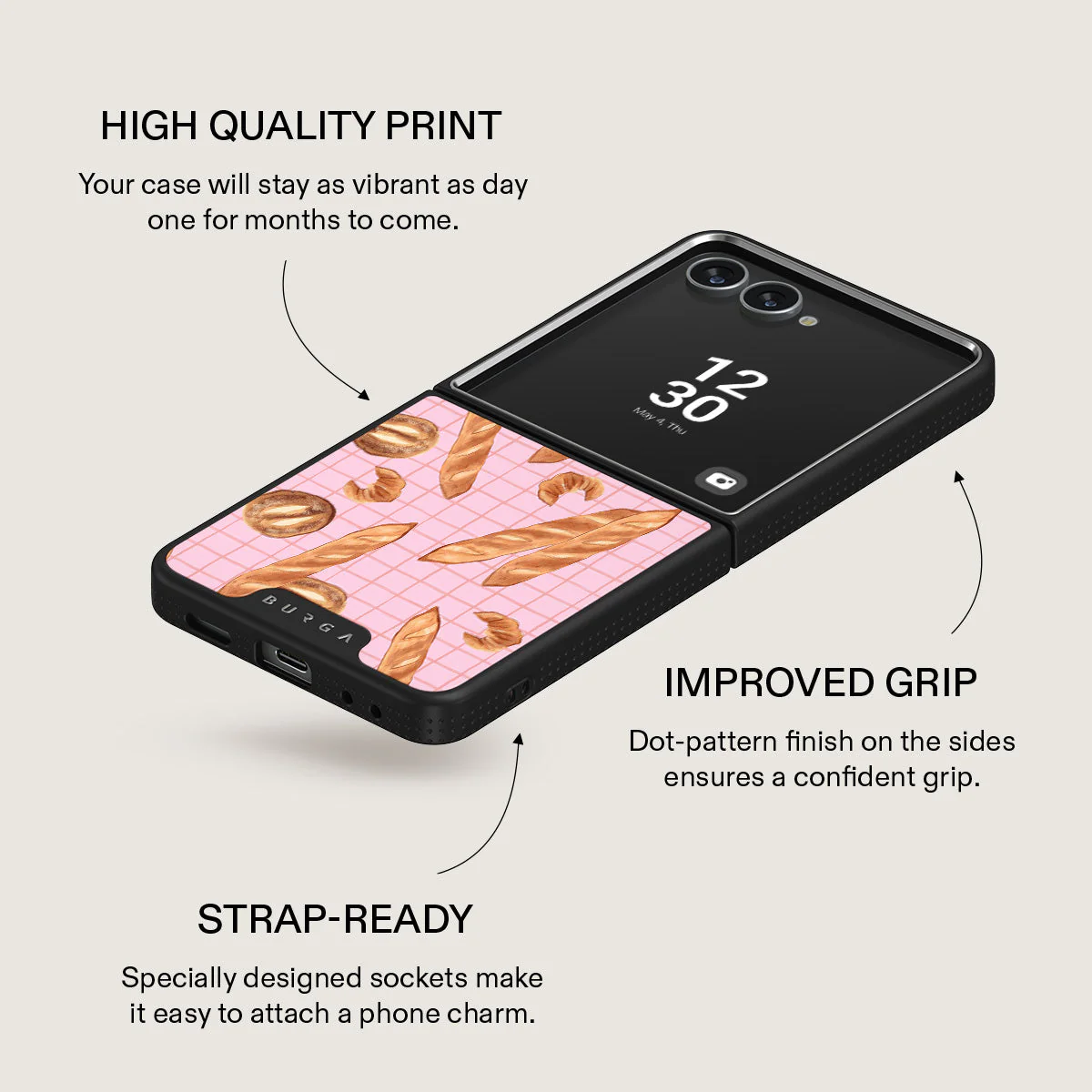 No Crumbs - Samsung Galaxy Z Flip 7 Case - Image 16
