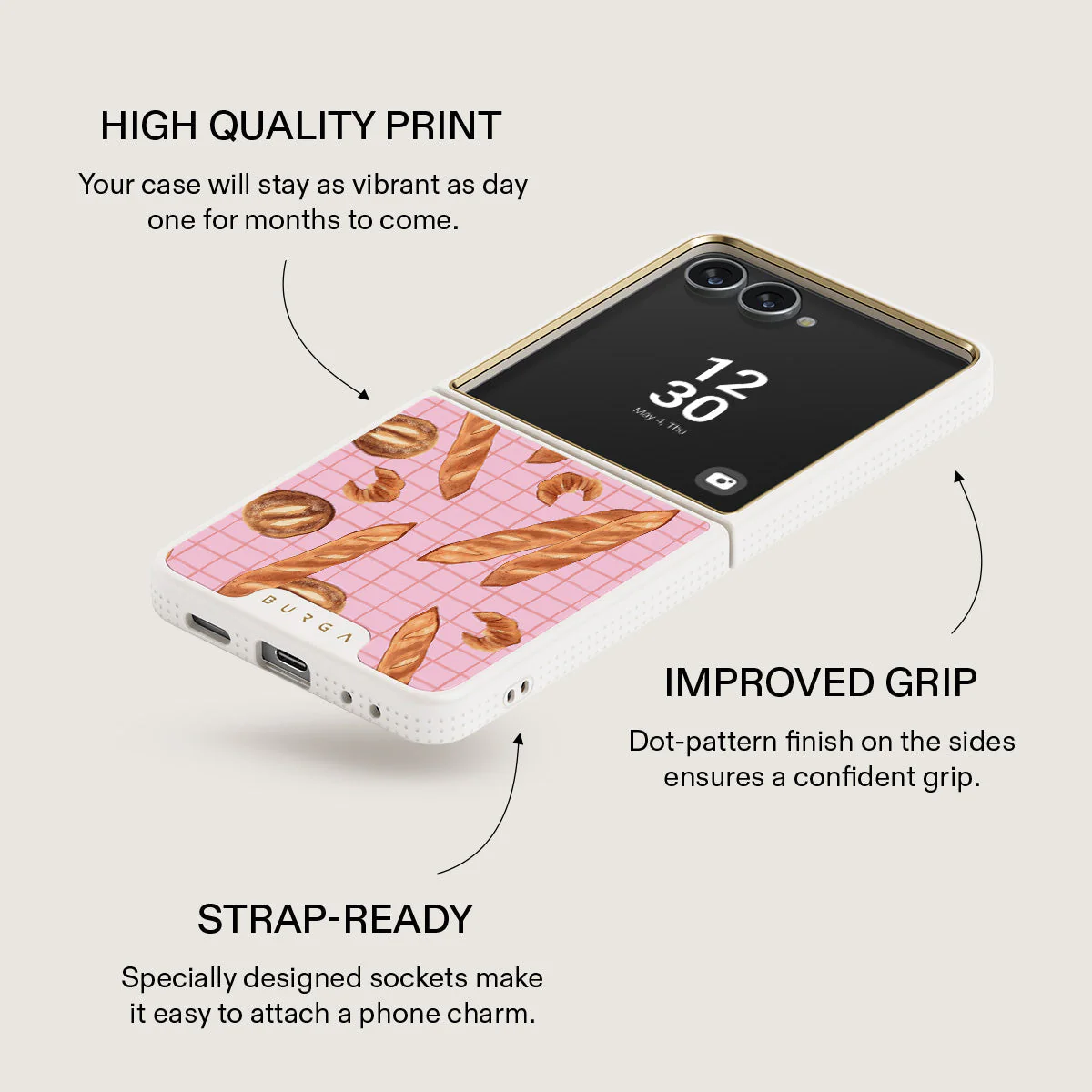 No Crumbs - Samsung Galaxy Z Flip 7 Case - Image 23