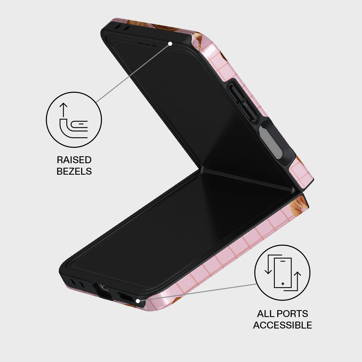 No Crumbs - Samsung Galaxy Z Flip 7 Case - Image 3