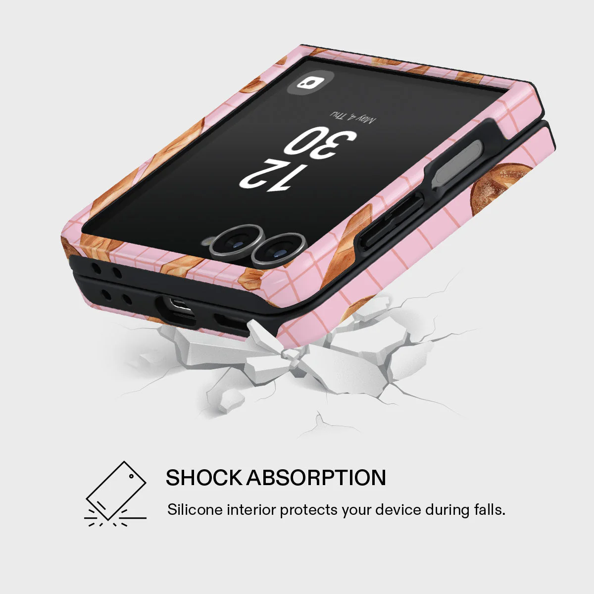No Crumbs - Samsung Galaxy Z Flip 7 Case - Image 4
