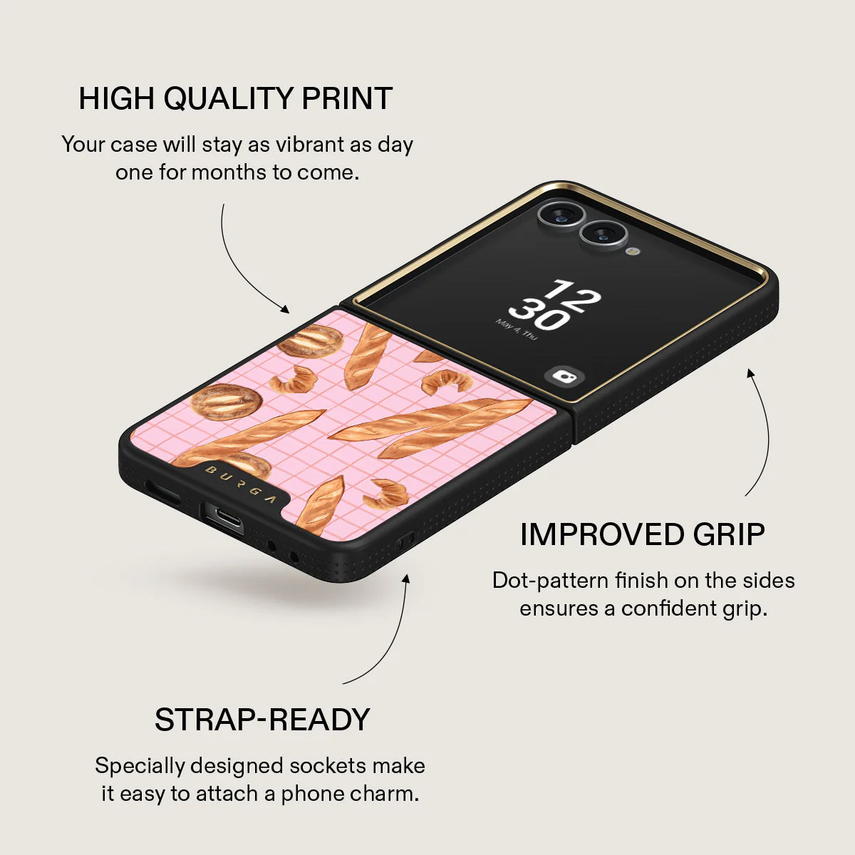 No Crumbs - Samsung Galaxy Z Flip 7 Case - Image 9