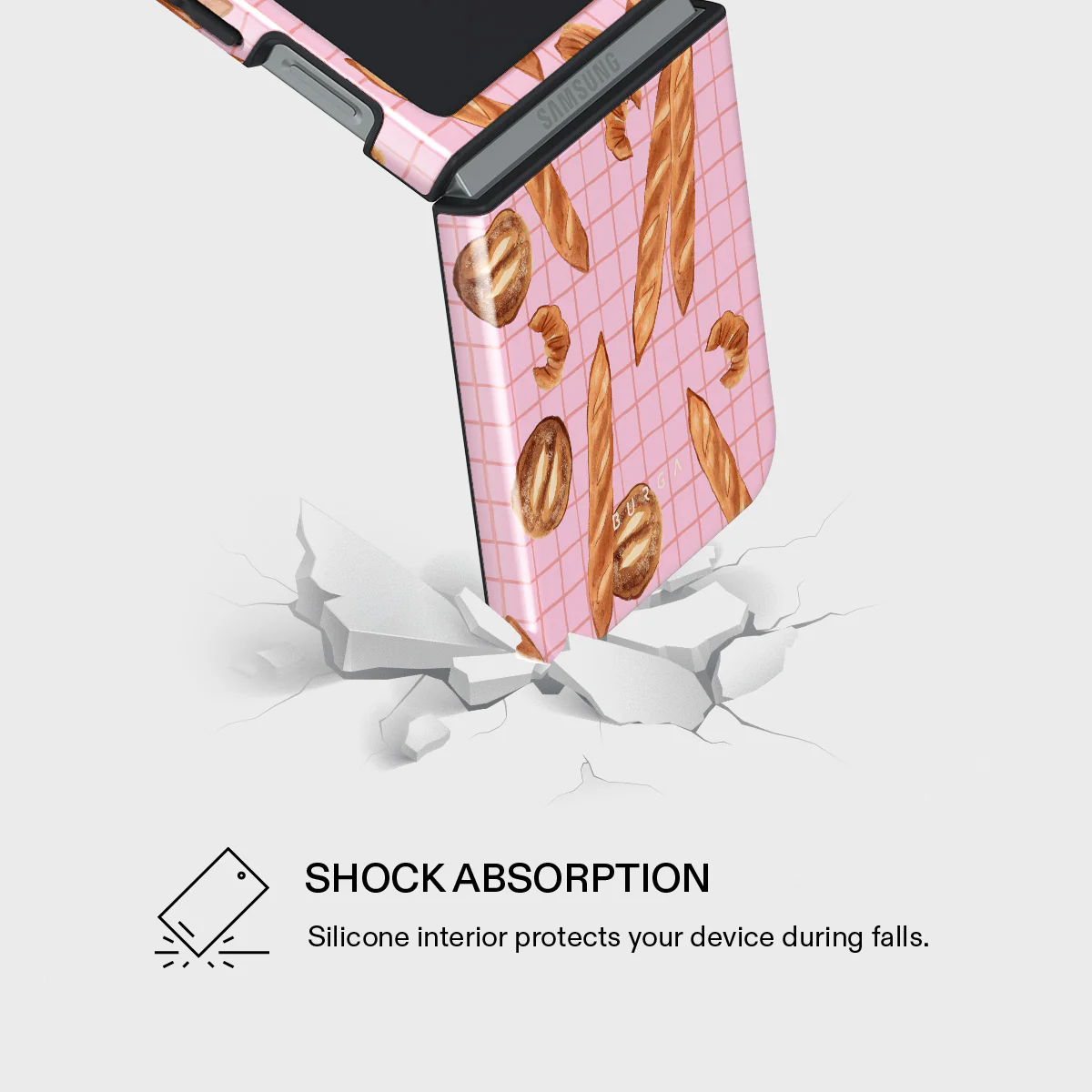 No Crumbs - Samsung Galaxy Z Flip 7 FE Case - Image 4
