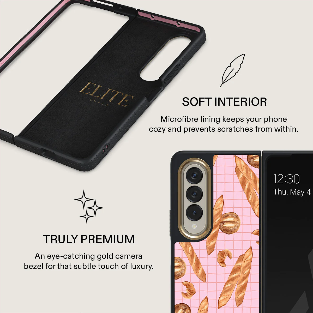 No Crumbs - Samsung Galaxy Z Fold 4 Case - Image 11