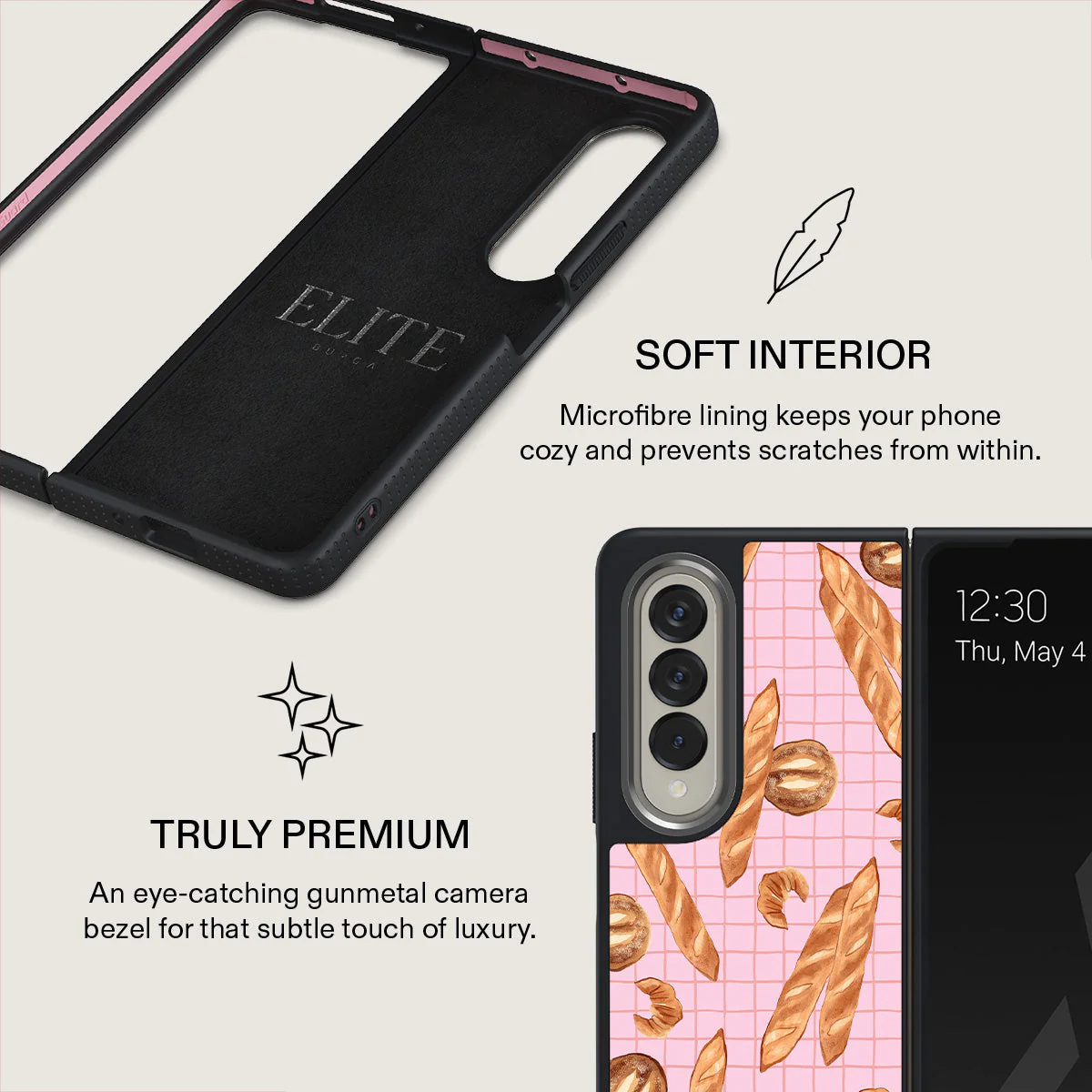 No Crumbs - Samsung Galaxy Z Fold 4 Case - Image 18
