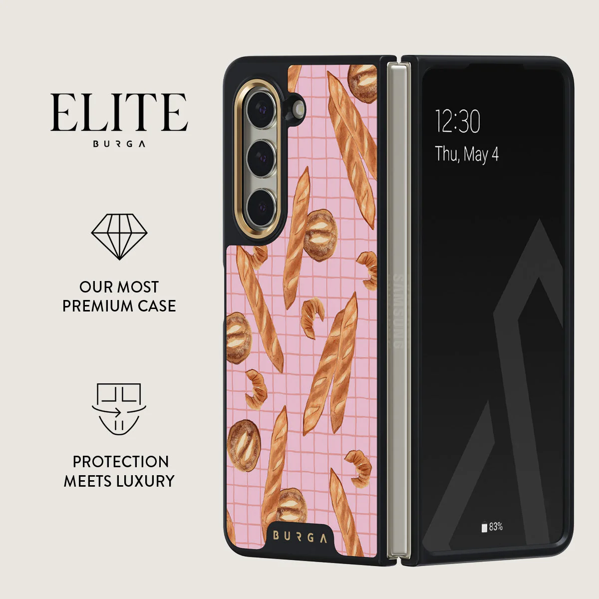 No Crumbs - Samsung Galaxy Z Fold 5 Case - Image 2